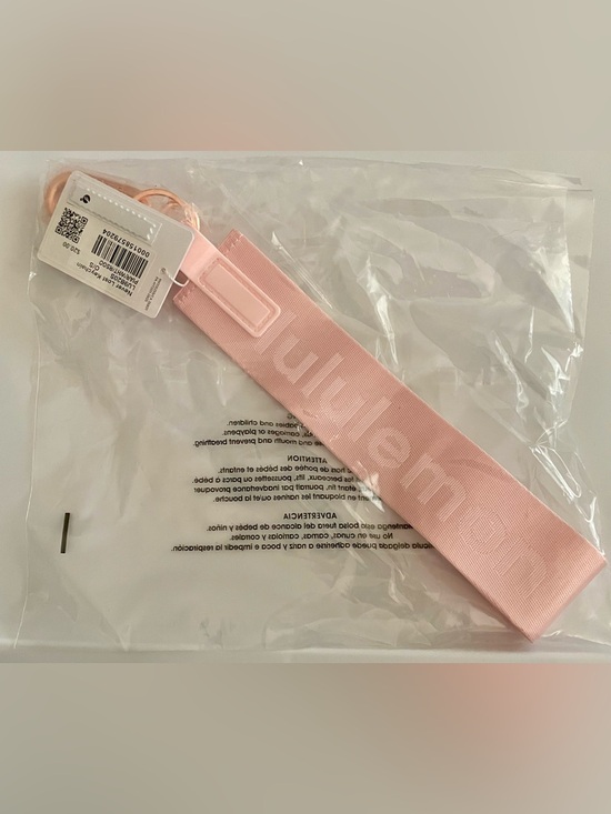 lululemon athletica Accessories - Lululemon Pink Never Lost Keychain